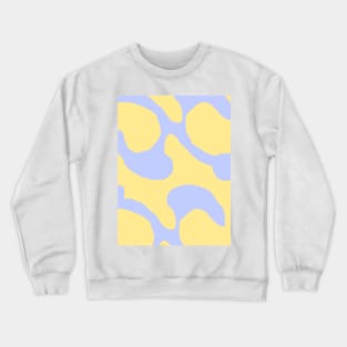 Abstract pattern beige swirl Crewneck Sweatshirt